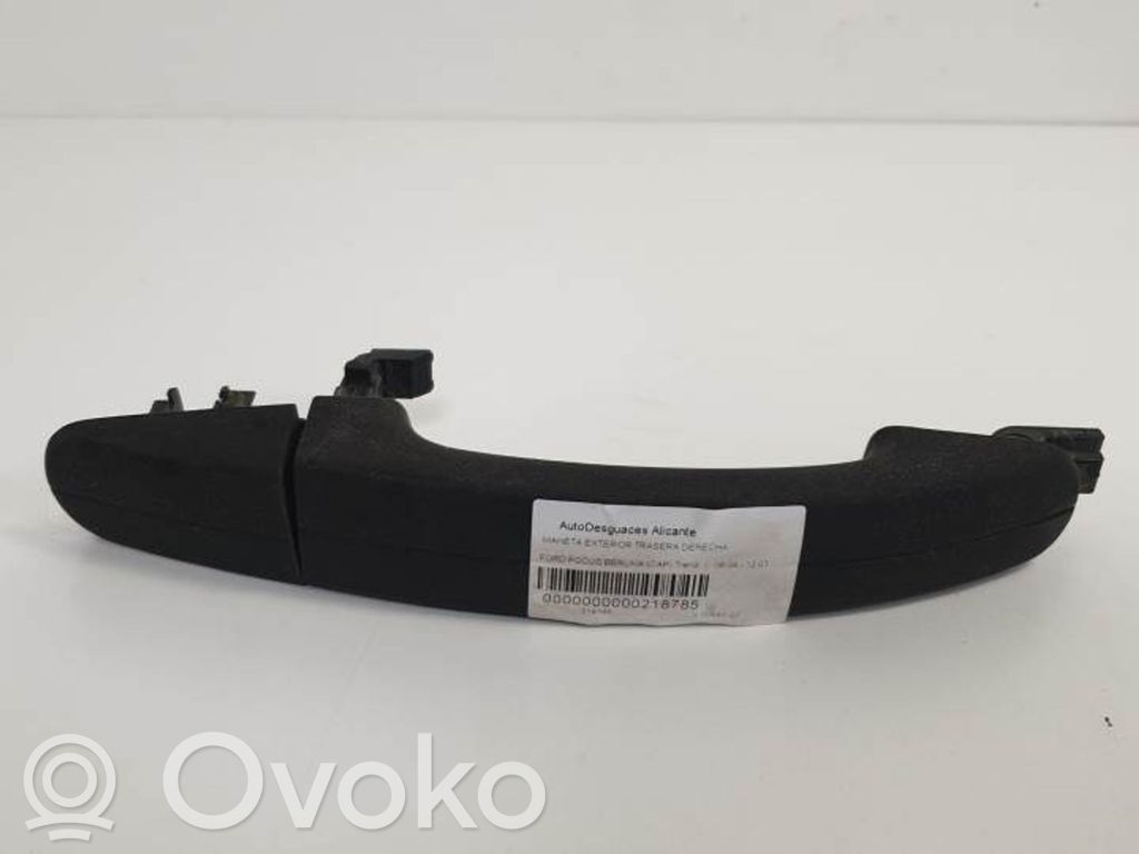 Ford Focus Klamka zewnętrzna drzwi tylnych 