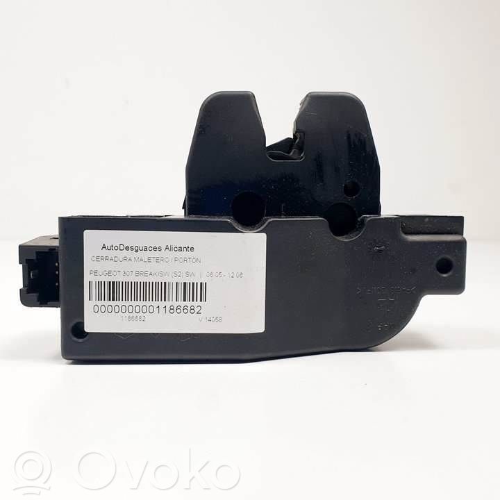 Peugeot 307 Blocco/chiusura/serratura del portellone posteriore/bagagliaio 