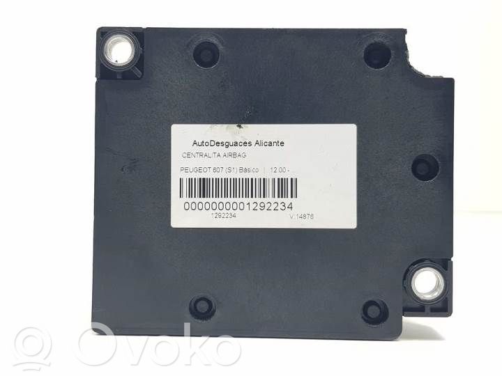 Peugeot 607 Unitate/modul de comandă airbaguri