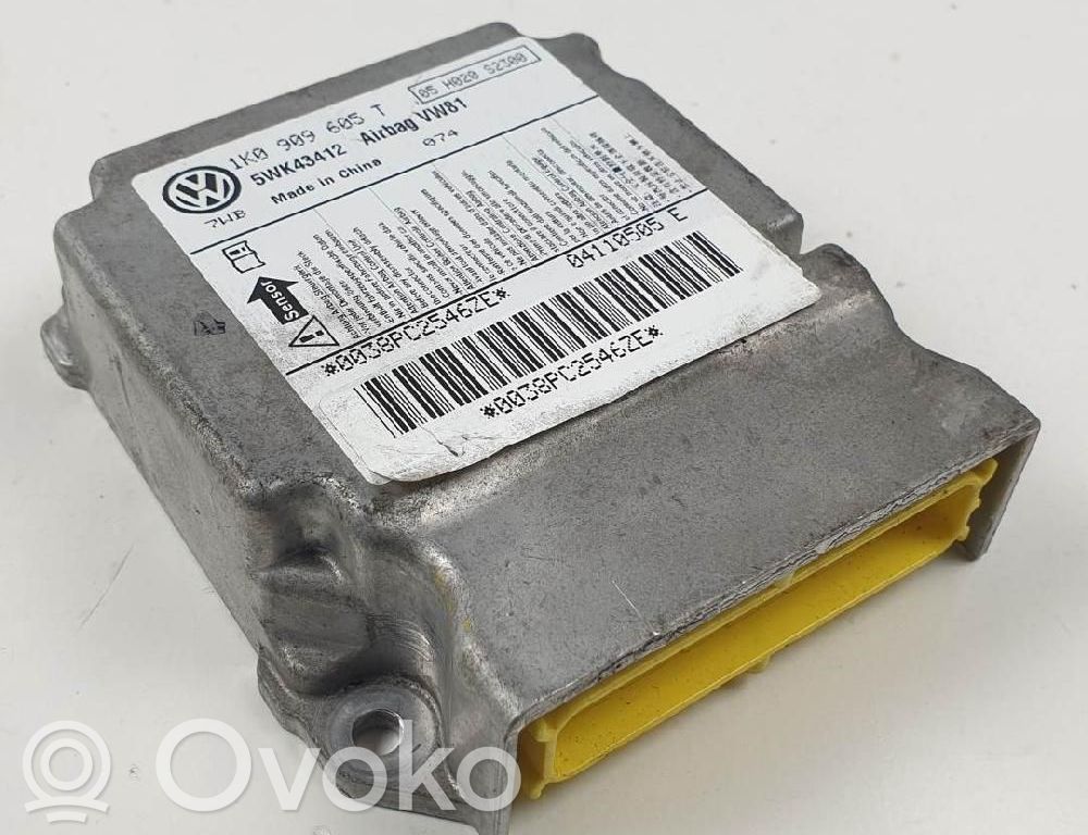 Skoda Octavia Mk2 (1Z) Unitate/modul de comandă airbaguri 