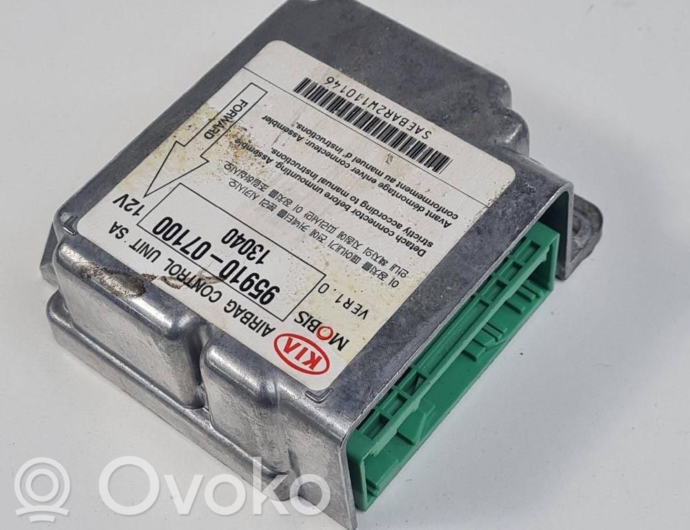 Airbag control unit/module   9591007100