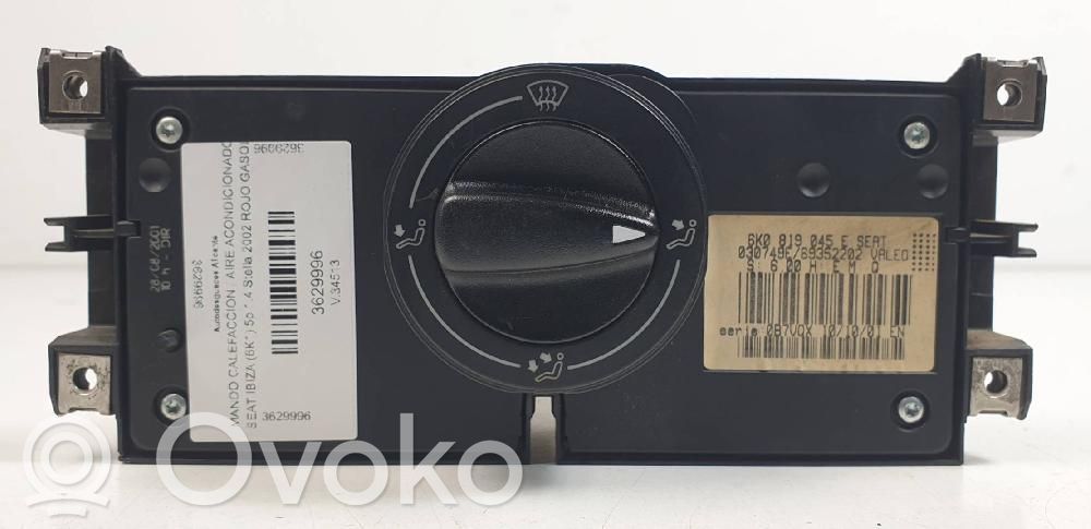 Unitate control climatizare   6K0819045E
