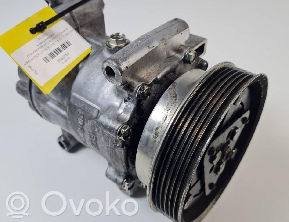 Ilmastointilaitteen kompressorin pumppu (A/C)   8200651251