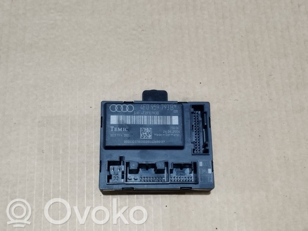 Unité de commande module de porte   4F0959793B,0033TFK0001,4F0910793B