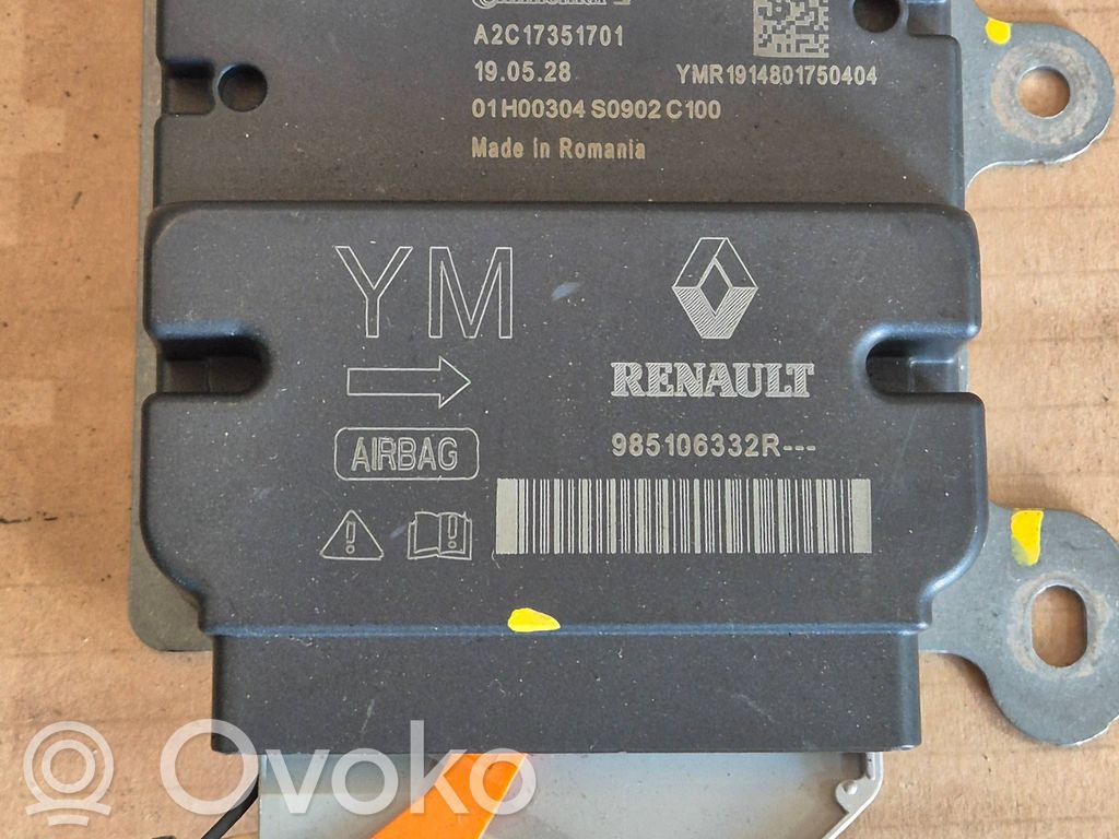 Dacia Sandero Airbag control unit/module 