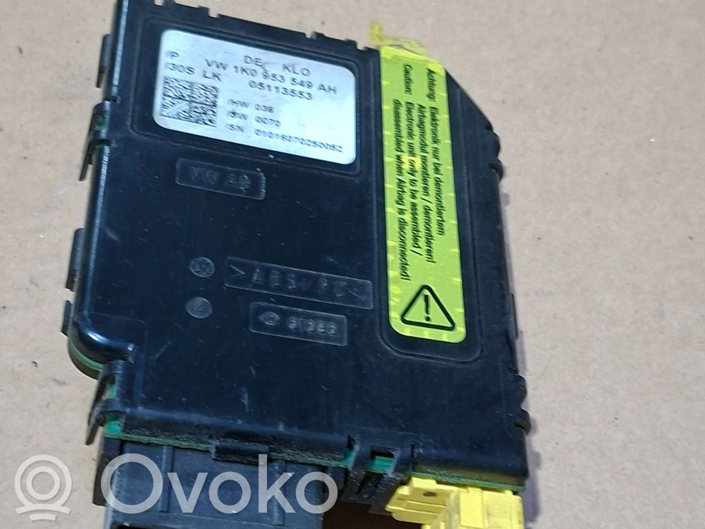 Sensor de ángulo de dirección   1K0953549AH,05113553,01016070250052