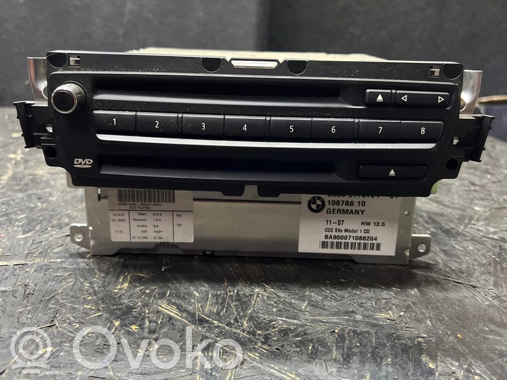 BMW 3 E90 E91 Radio / CD-Player / DVD-Player / Navigation 