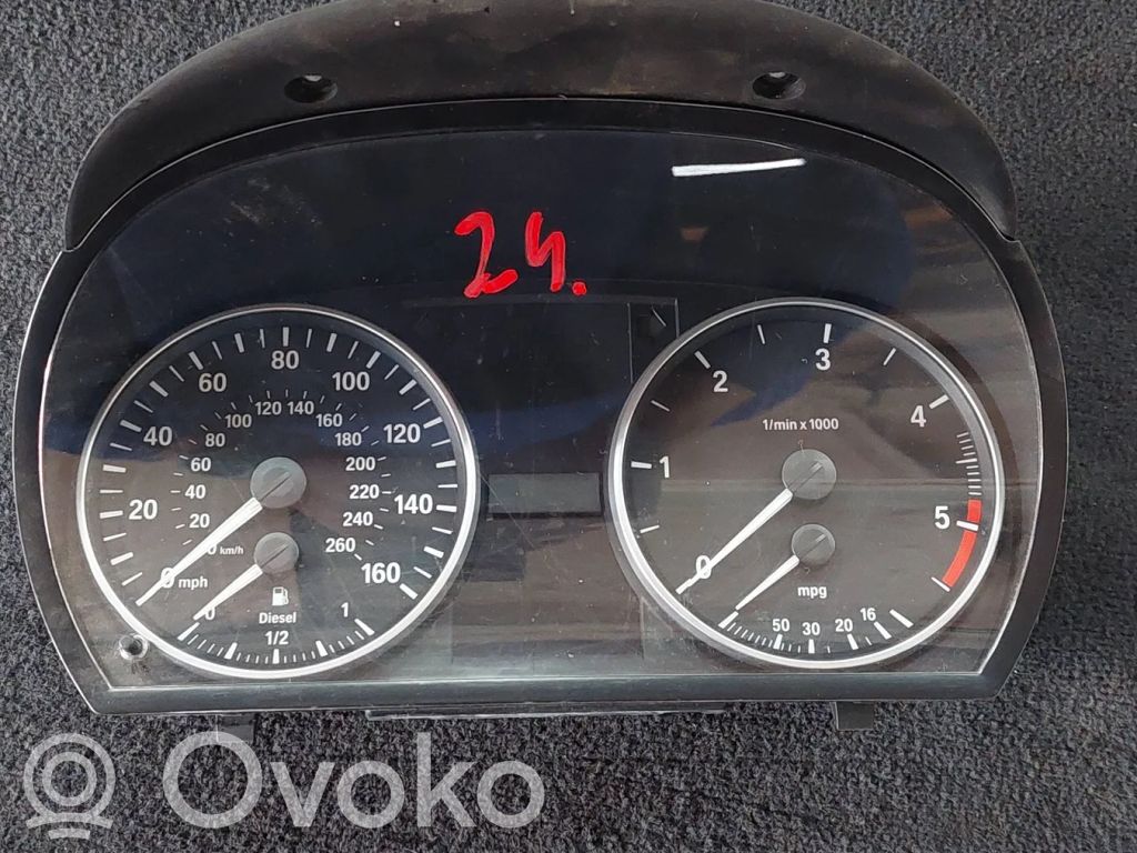 BMW 3 E90 E91 Nopeusmittari (mittaristo) 