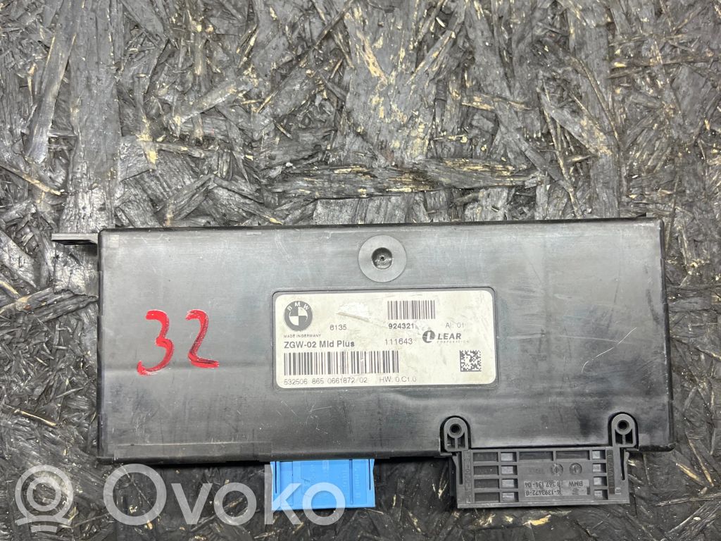 BMW 5 F10 F11 Sterownik / Moduł świateł LCM 
