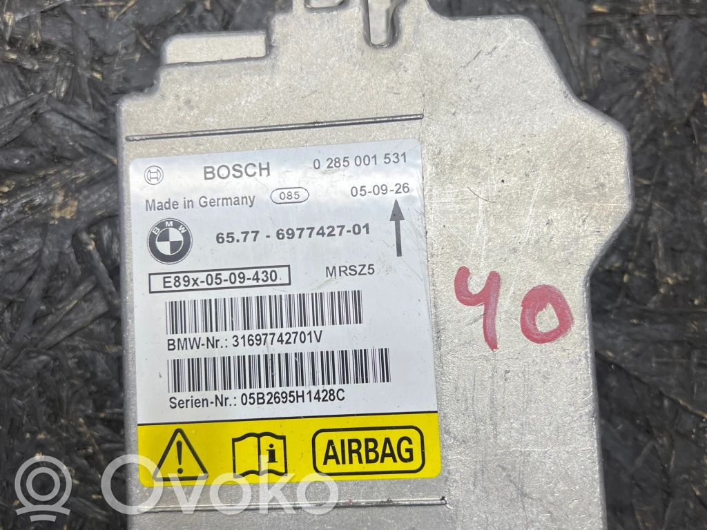 BMW 3 E90 E91 Airbag control unit/module 