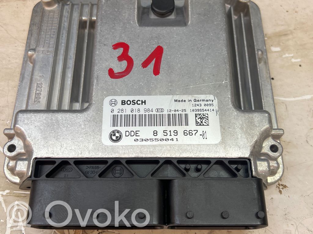 BMW 3 E90 E91 Engine control unit/module 