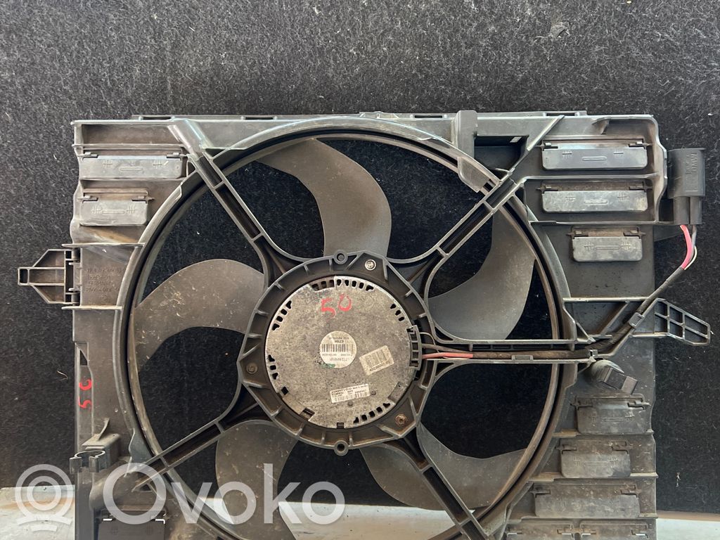 BMW 5 E60 E61 Elektrisks radiatoru ventilators 