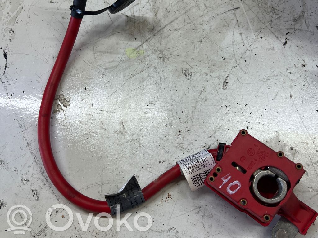 Positive cable (battery)   9217030,9217031