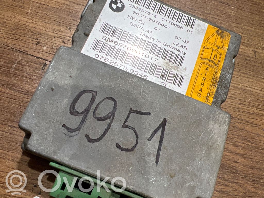 Module de contrôle airbag   6970901,970901017