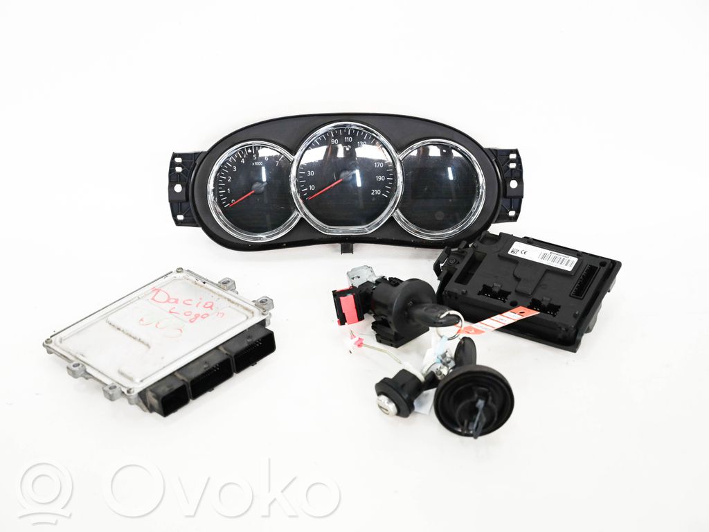 Dacia Logan II Engine ECU kit and lock set 