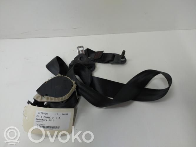 Citroen C3 Saugos diržas priekinis 