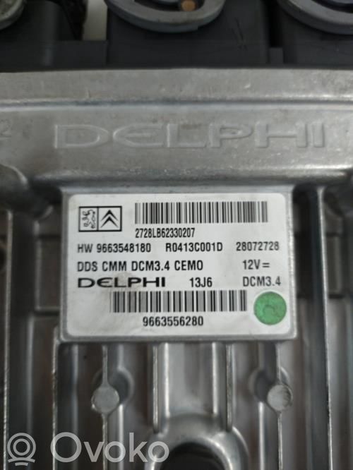 Peugeot 407 Engine control unit/module 