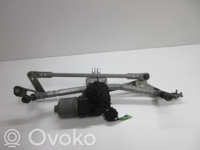 Front wiper linkage