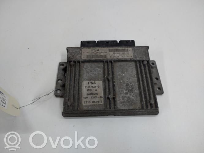 Peugeot 206 Engine control unit/module 