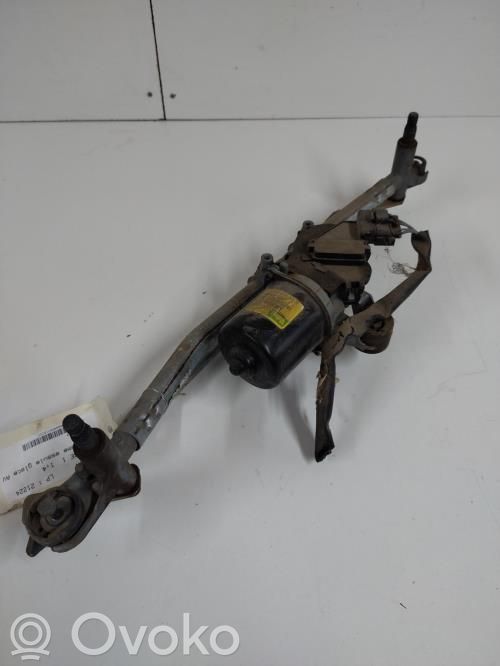Front wiper linkage