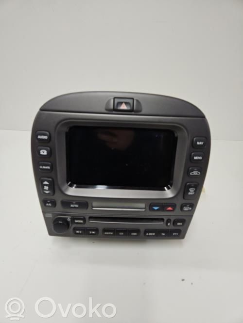 Jaguar X-Type Radio/CD/DVD/GPS head unit 