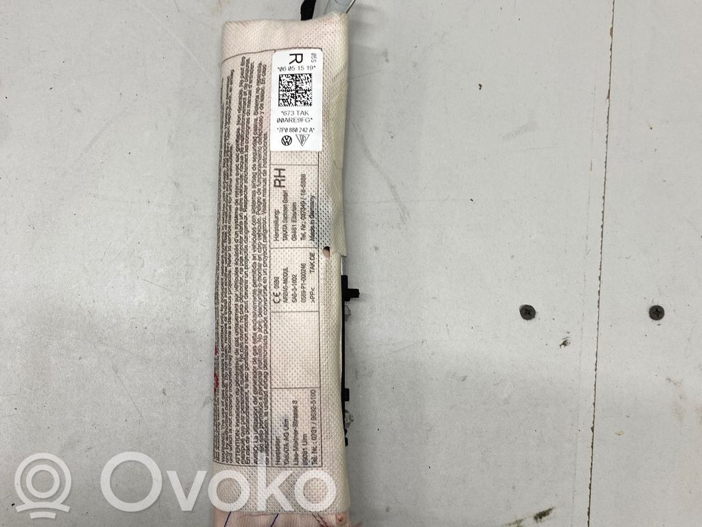 Porsche Cayenne (92A) Poduszka powietrzna Airbag fotela 