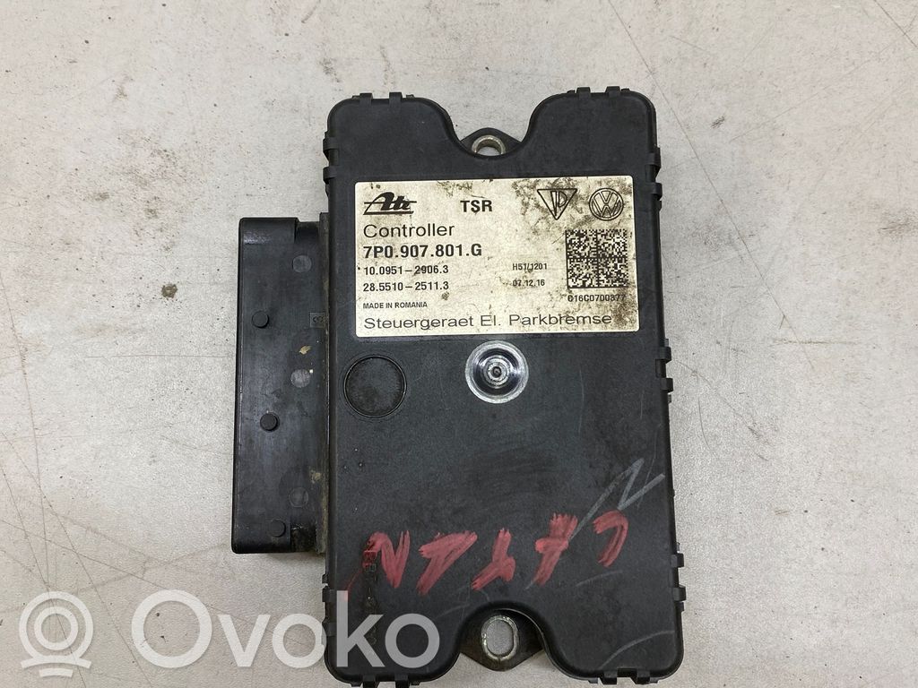 Porsche Cayenne (92A) Modul de control frână de mână 