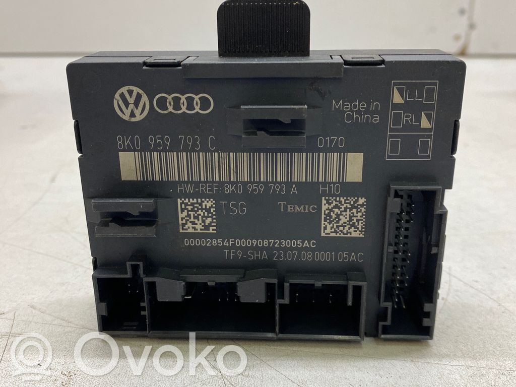Audi A4 S4 B8 8K Door control unit/module 