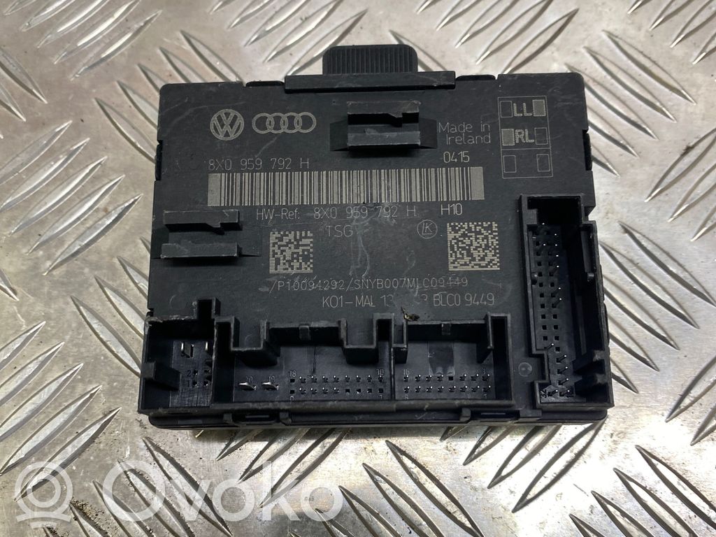 Audi Q3 8U Door control unit/module 