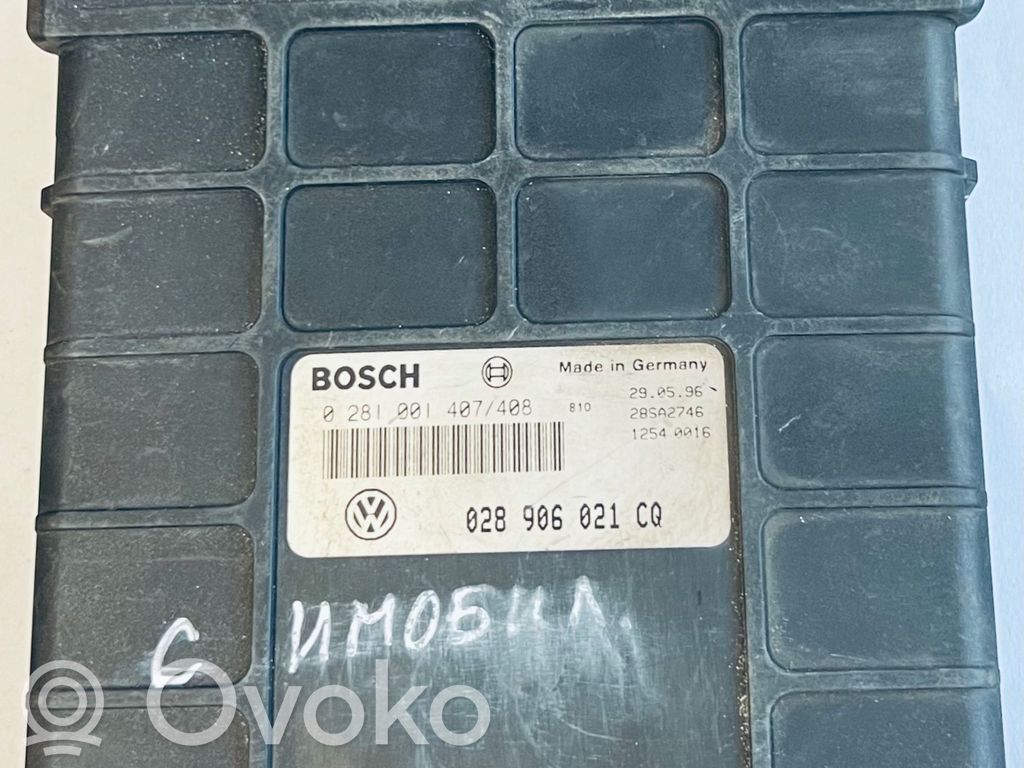 Volkswagen Caddy Engine control unit/module 