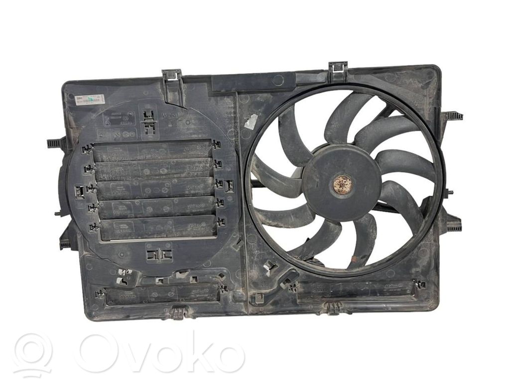Audi A4 S4 B8 8K Elektrinis radiatorių ventiliatorius 