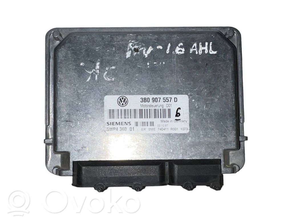 Engine control unit/module   3B0907557D,5WP436001,740411