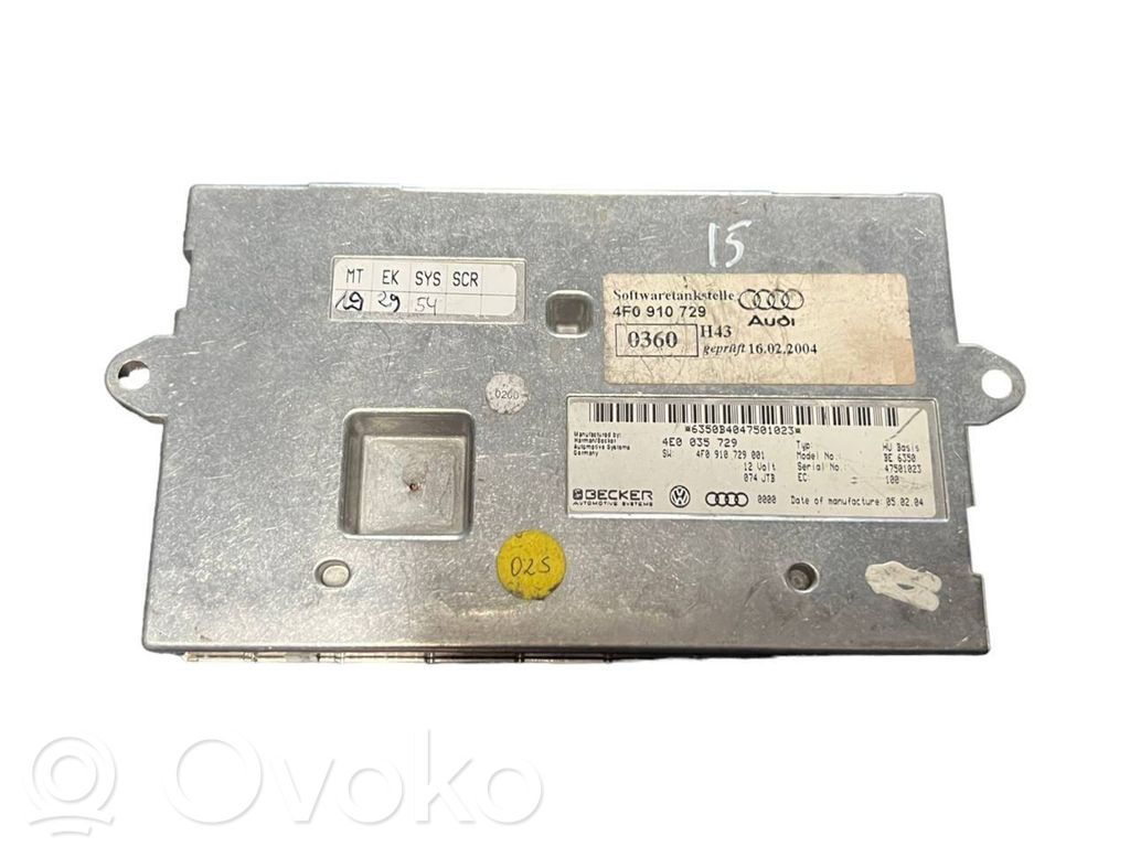 Audi A6 S6 C6 4F MMI control unit 