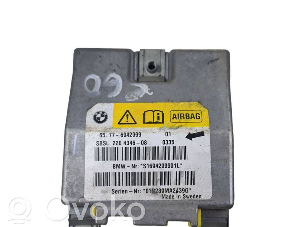 BMW 5 E60 E61 Airbag control unit/module 