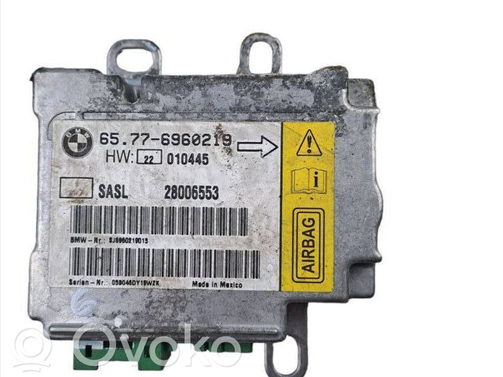 Airbag control unit/module   6960219,28006553,E2010445,65776960219