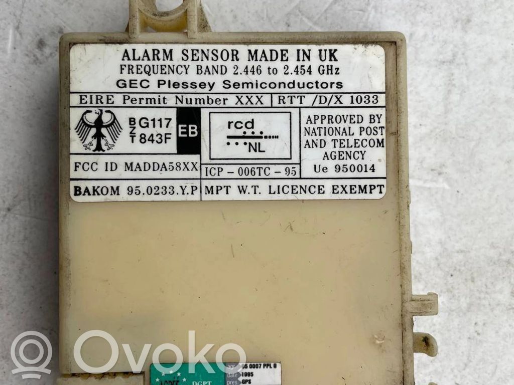 BMW 7 E38 Unidad de control/módulo de alarma 