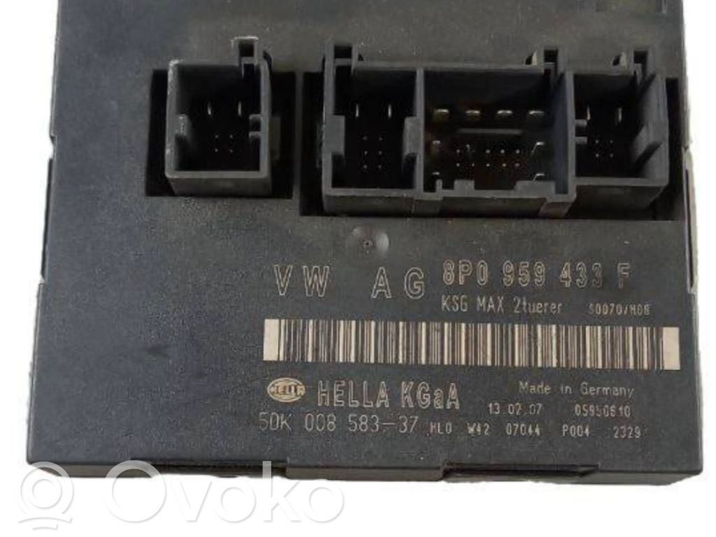 Audi A3 S3 8P Comfort/convenience module 