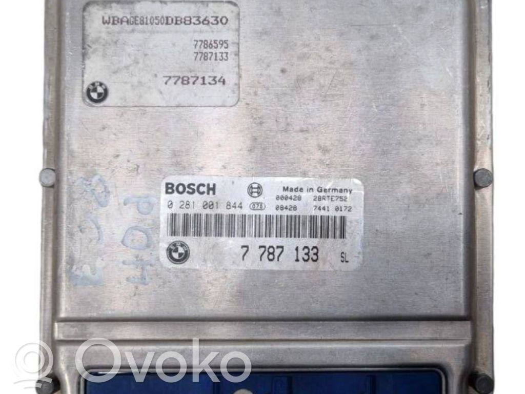 BMW 7 E38 Engine control unit/module 