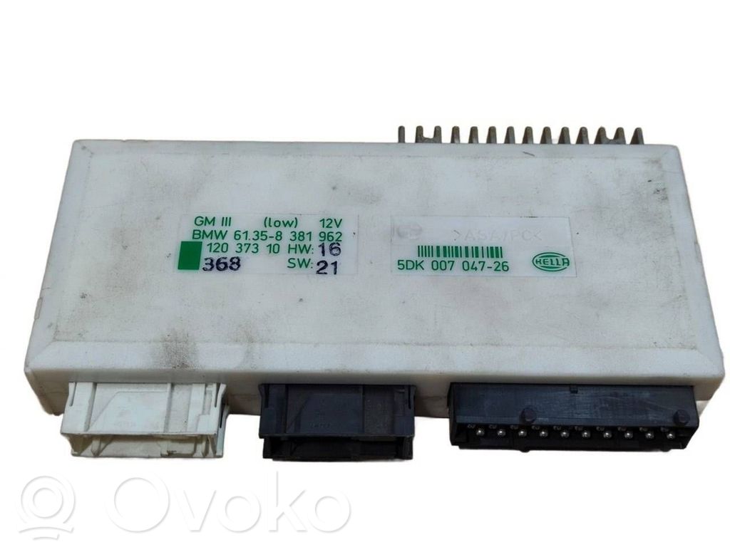 Module confort   61358381962,12037310