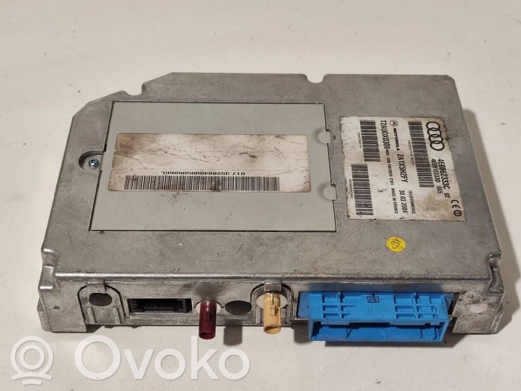 Unité de commande, module téléphone   4E0862333C,4E0910333D,T2AUDX0308,2A1X5JH2FY