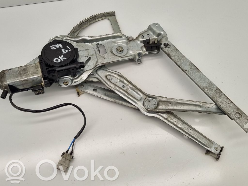 BMW 5 E34 Front door window regulator with motor 