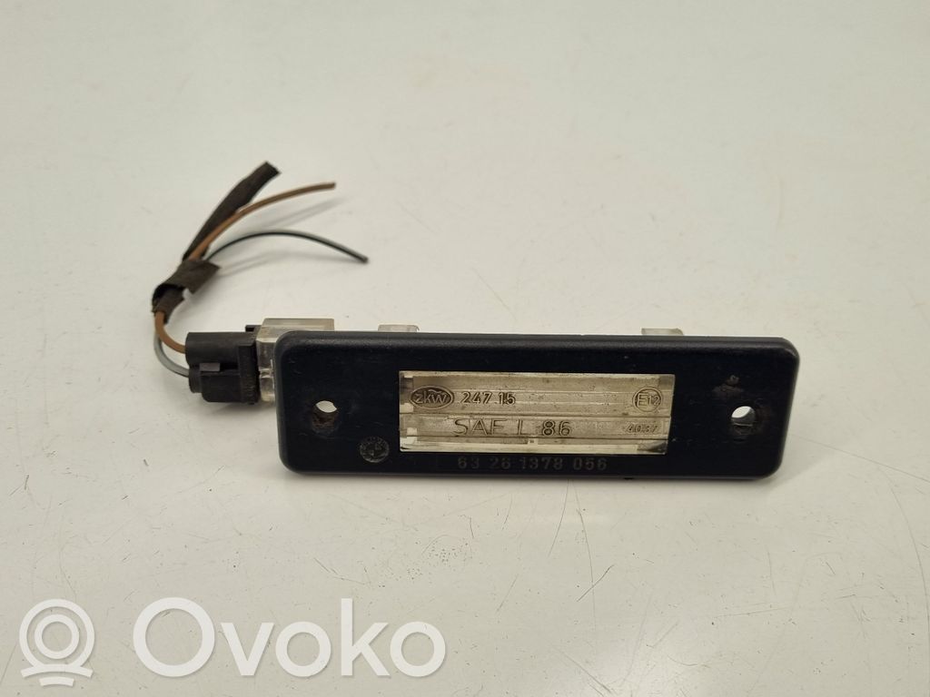 BMW 5 E34 Number plate light 
