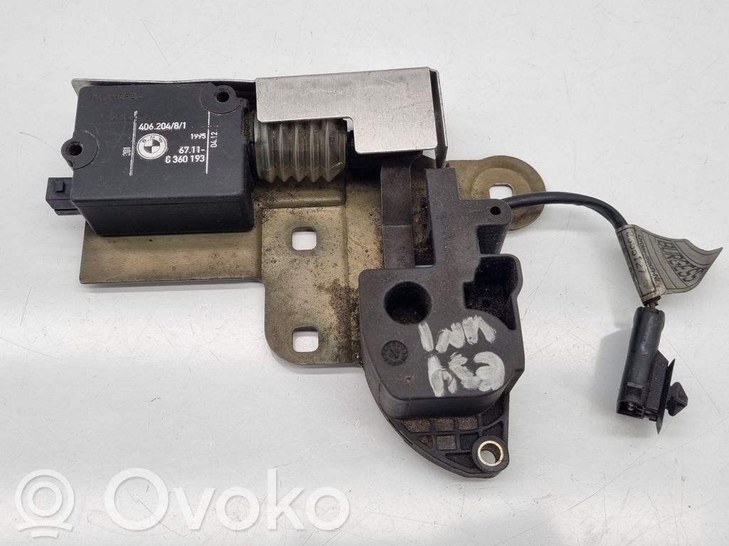 BMW 5 E34 Tailgate/trunk/boot lock/catch/latch 