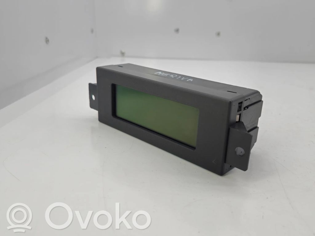 Opel Meriva A Monitor/display/piccolo schermo 