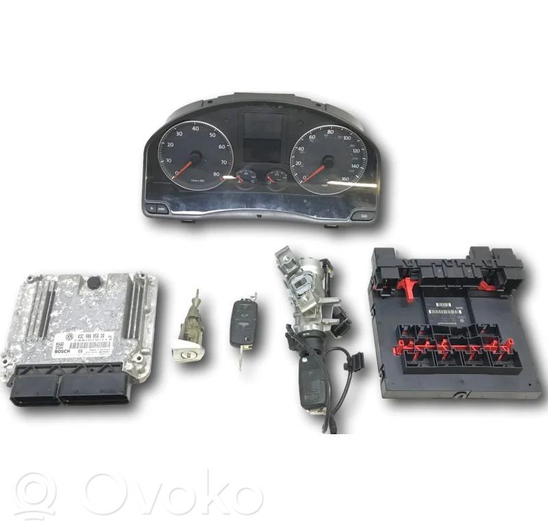 Volkswagen Golf V Engine ECU kit and lock set 