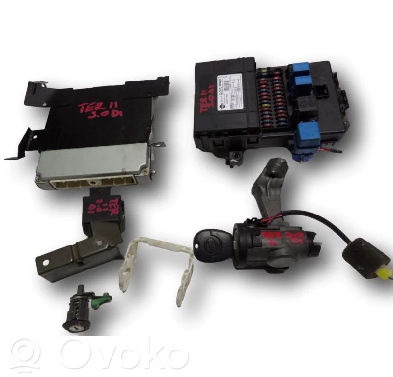 Nissan Terrano Engine ECU kit and lock set 