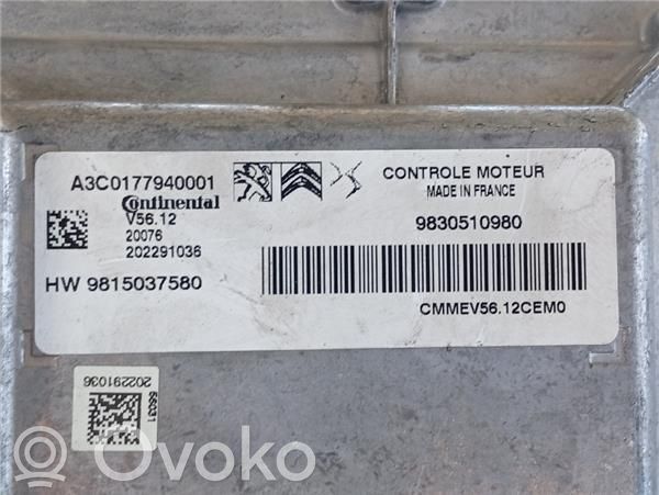 Opel Corsa E Engine control unit/module ECU 