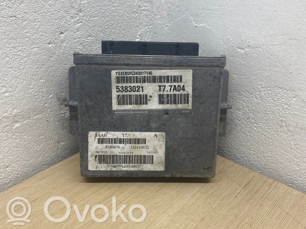 Saab 9-5 Unitate/modul de control motor 