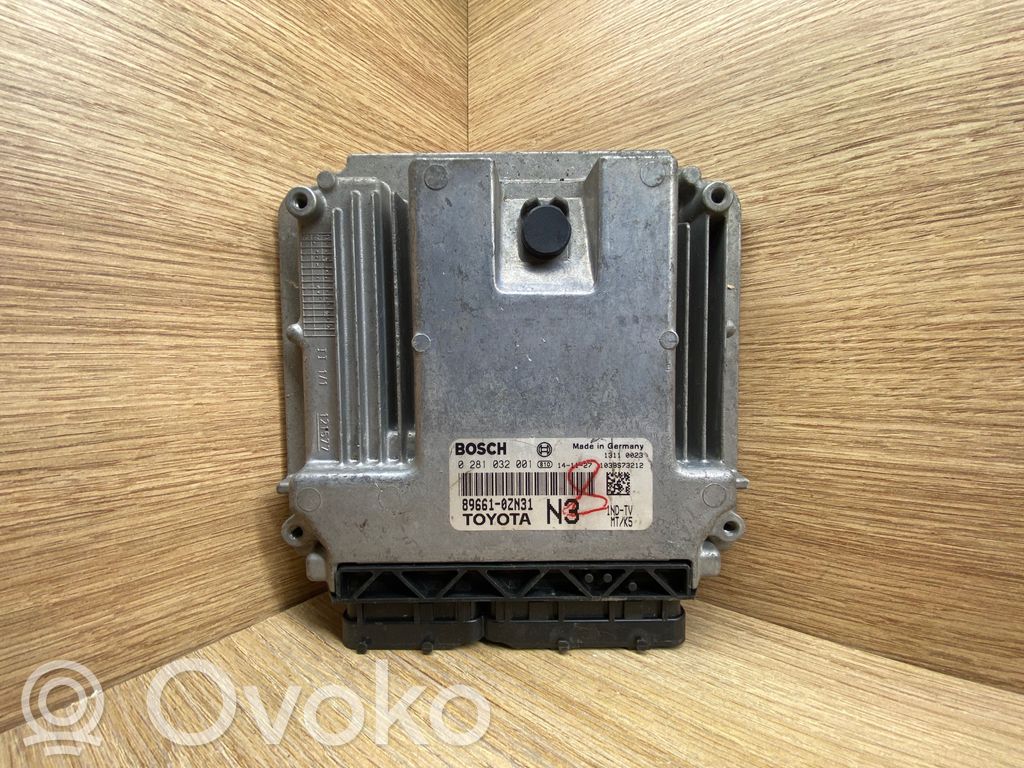 Toyota Auris E180 Unidad de control/módulo del motor 