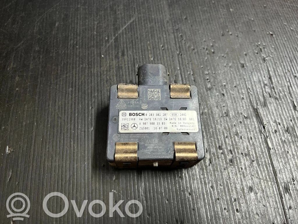 Sensor de radar Distronic   A9079003303,39R11960,0203302207